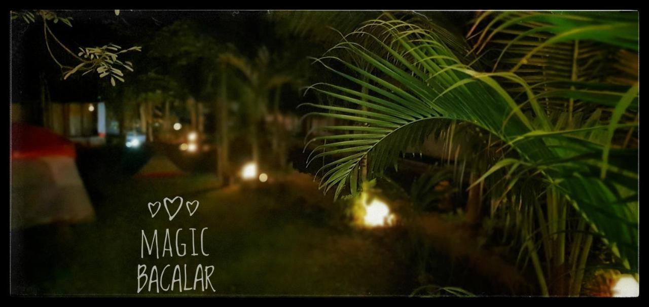 Cabanas Hostal & Camping Magic Bacalar Buitenkant foto