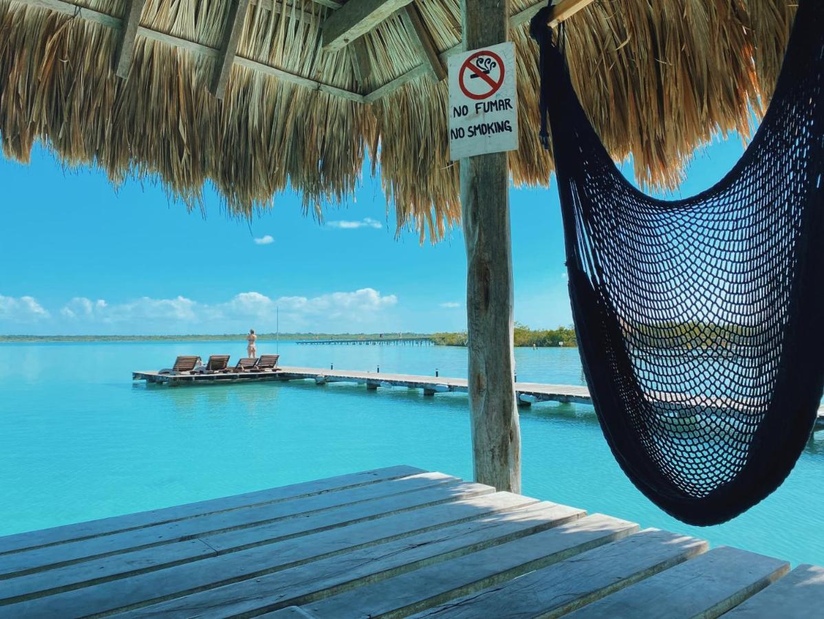 Cabanas Hostal & Camping Magic Bacalar Buitenkant foto