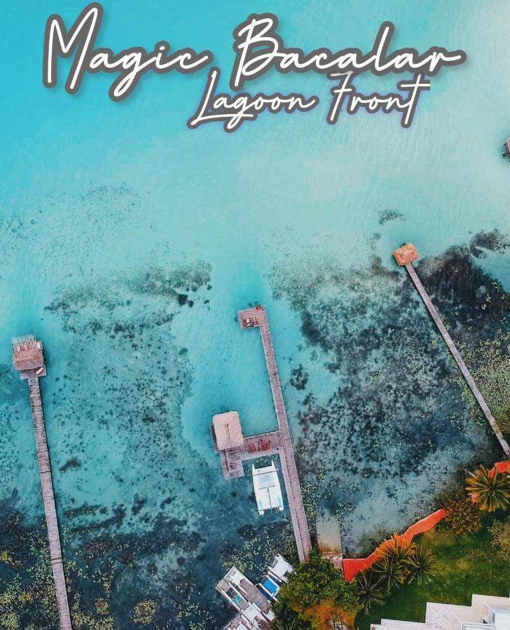 Cabanas Hostal & Camping Magic Bacalar Buitenkant foto